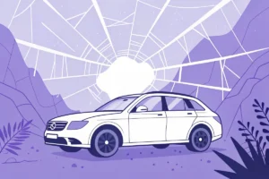 Pare-brise fissuré et contrôle technique : règles, risques et réparations