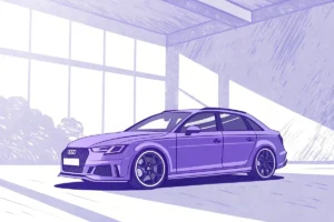 Audi RS4 gris Nardo : caractéristiques techniques, style et coûts